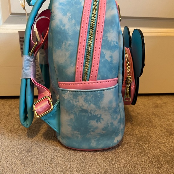 New unused Disney Parks Eats Collection Macaron Loungefly Mini Backpack - Picture 6 of 9